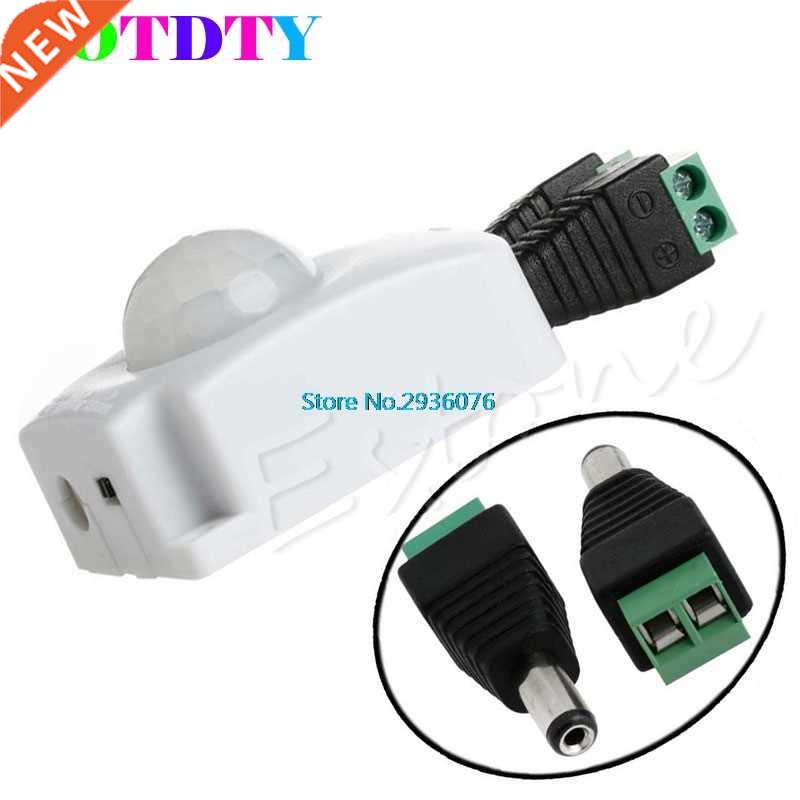 Automatic DC 12V-24V 10A Infrared PIR Motion Sensor Switch F