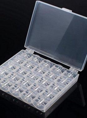 25pcs Plastic Cle Home Sewing Machine Thread String Empty