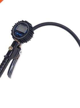Digital Tire Inflator with Pressure Gauge Air Chuck with Qui
