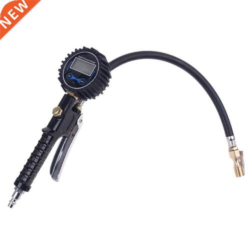 Digital Tire Inflator with Pressure Gauge Air Chuck with Qui