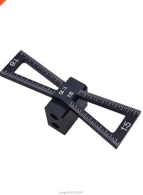 Swallow Tail Dovetail Marker Guide Gauge Hand Cut Wood Joint