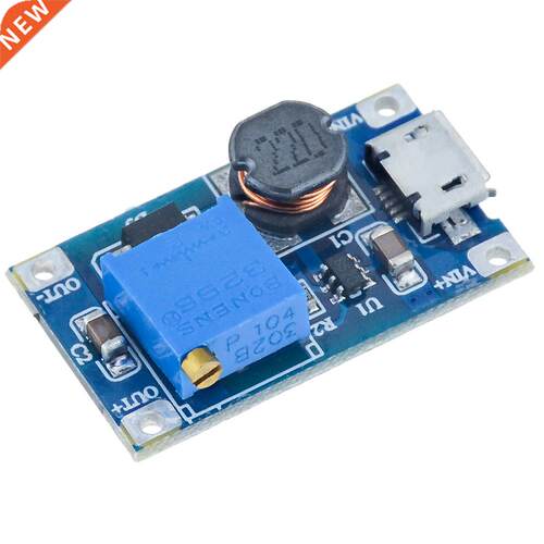 1PCS DC-DC Adjustable Boost Module 2A DC DC Boost Step up Co