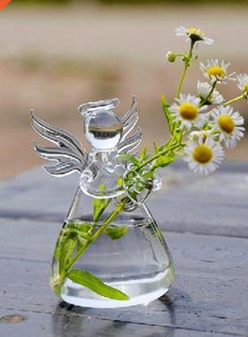 Valentine's Day Gifts Angel Vase Handmade Glass Vase Off