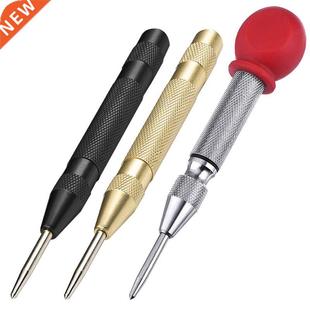 3 Pcs Automatic Center Punch Tool, 5 Inch Spring Loaded Crus