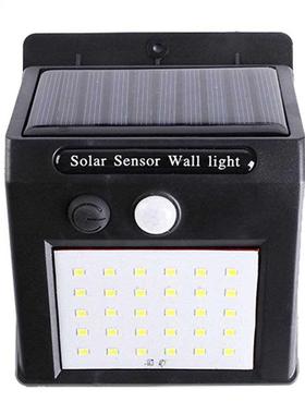 Solar Power Lamp PIR Motion Sensor Solar Garden Light Outdoo