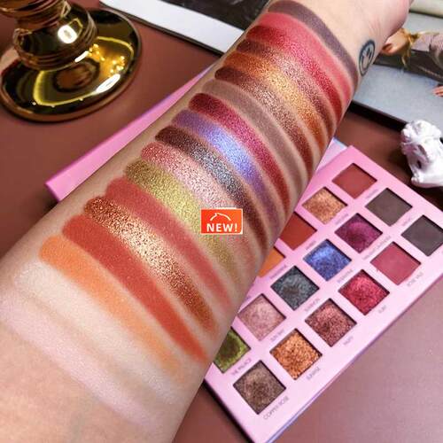 18 Color Matte Shining Eyeshadow Pearlescent Makeup Glitter