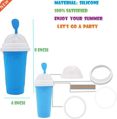350ml Quick-frozen Smoothies Durable Slush Ice Cream Maker S