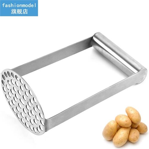 1pc Stainless Steel Potato Masher Professional Manual Masher