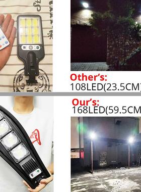 6000W Brghtest Solar LED Lght Outdoor Powerful Street Gard