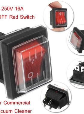 1PC 6x29mm 250V SPST 4 Pin Waterproof Boat Rocker Switch Fo