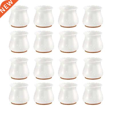 16Pcs Chair Leg Protectors,Silicone Leg Caps Protection Cove