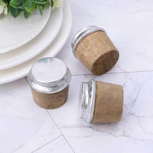 40mm Bottom Diameter Wood Thermos Bottle Cork Plug Lid Cap S