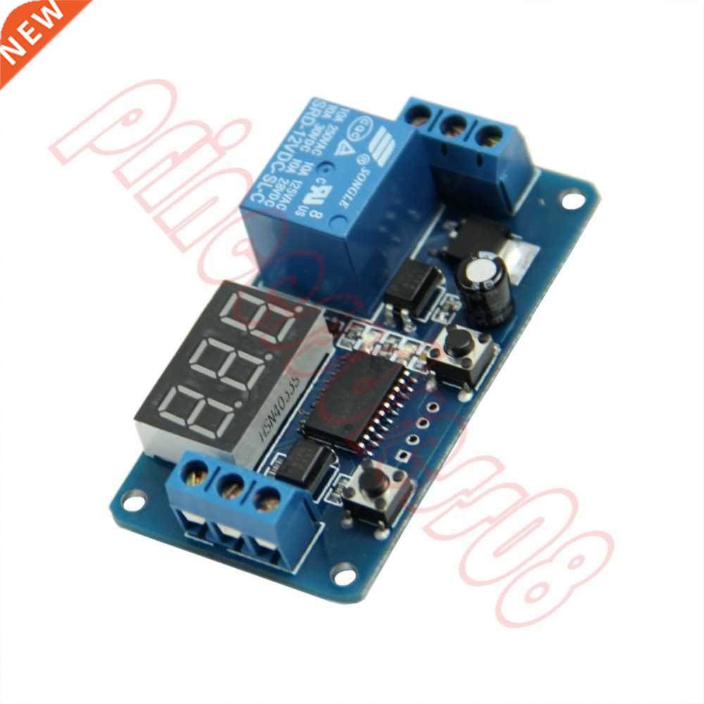 12V Home Automation Delay Timer Control Switch Module displa