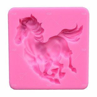 Baking Cake Molds Moule Decorat Horse Silicone Fondant
