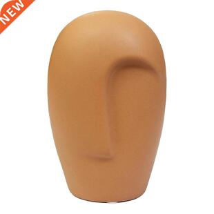 Nordic Ceramic Face Vase,Modern Home Decoration Table Decor,