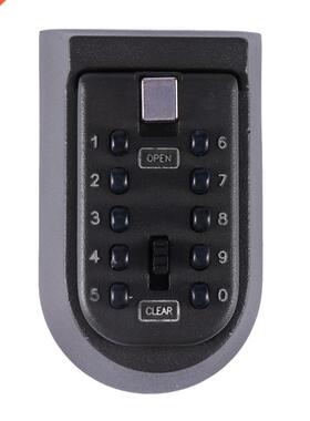 Wall Mounted Key Safe Organizer Box with Combination Lock 10