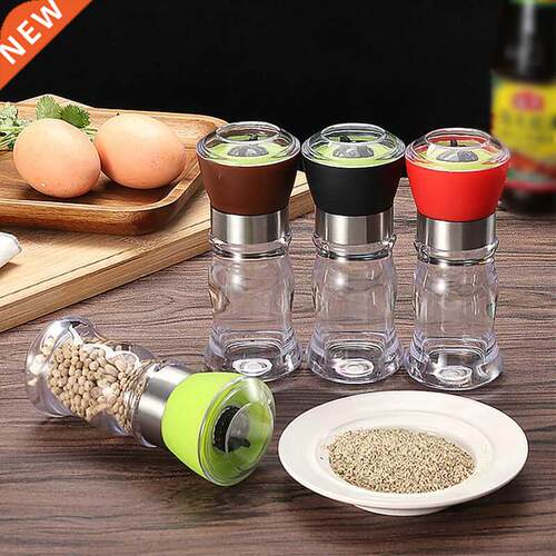 Mnul Slt Pepper Mill Grinder Sesoning Bottle Spice Grind
