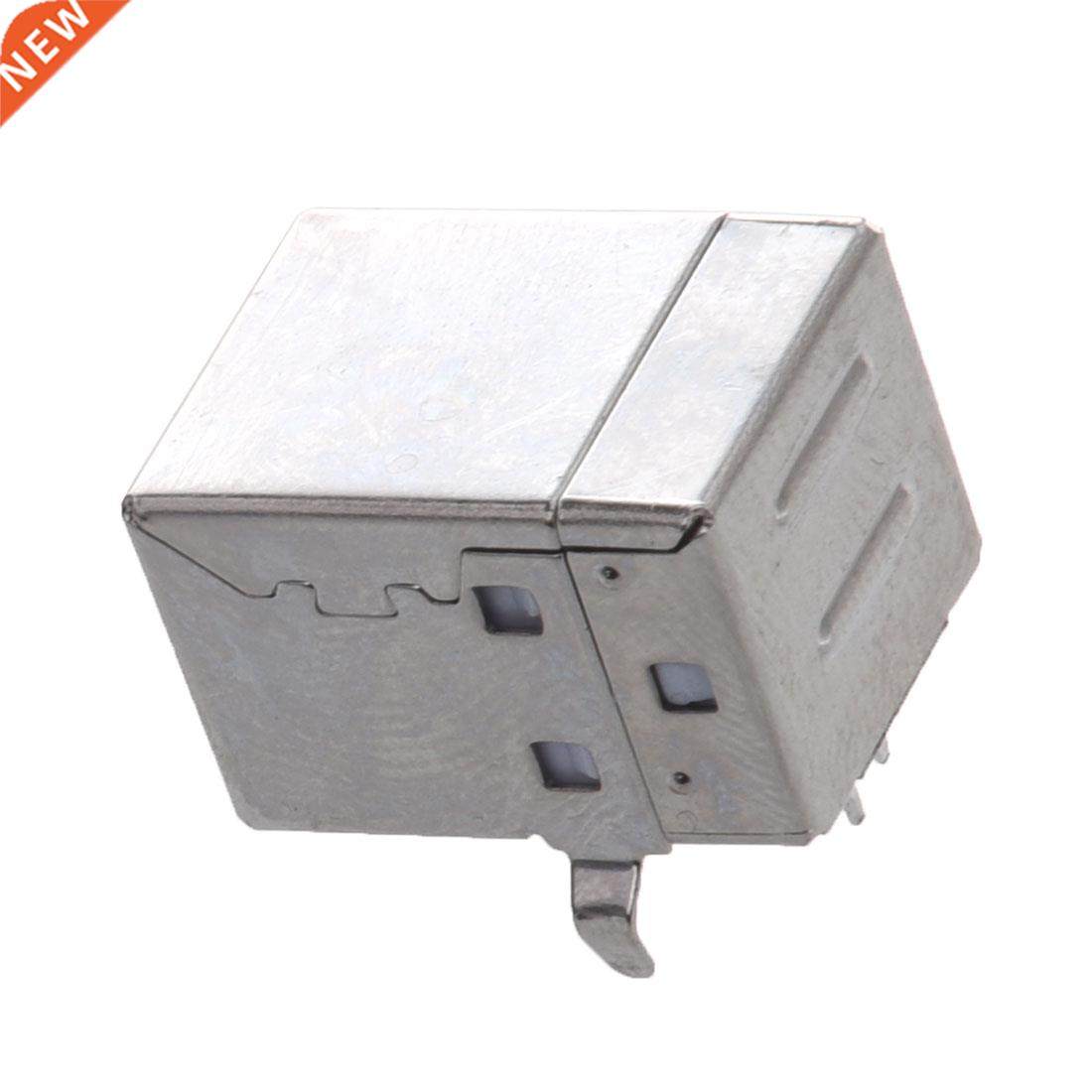 10 Pcs PCB Mount 90 Degree 4 Pin USB 2.0 Type B Female Jack