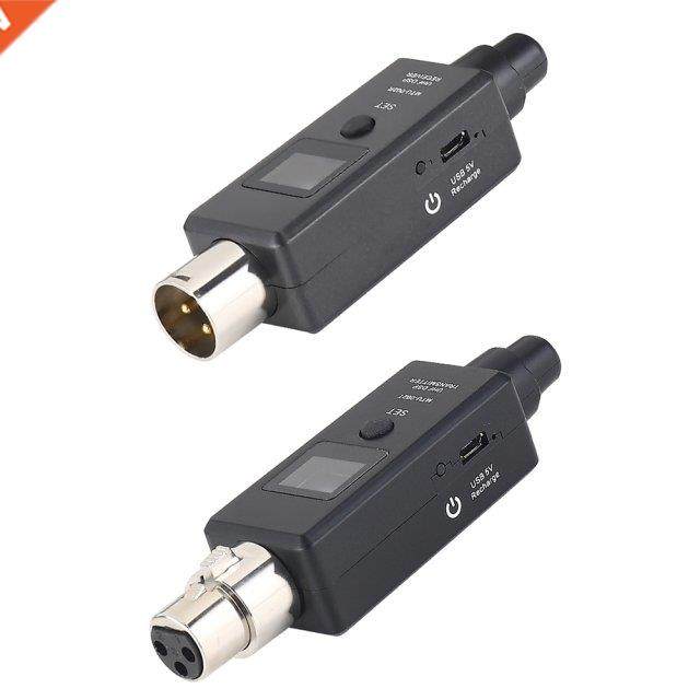 Microphone Wireless Transmitter Receiver System Connection R