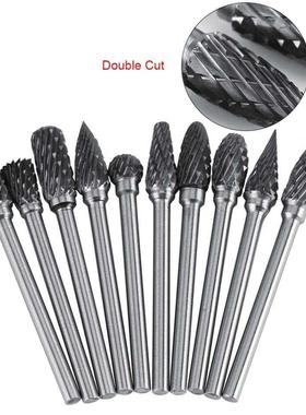 Wholesale 10pcs/Lot Tungsten Caride Steel Rotary Files urr