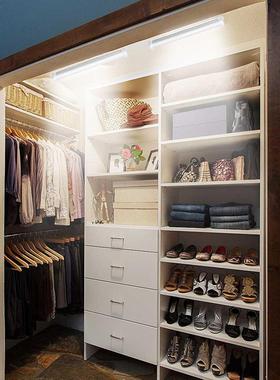 1/2/4 Pcs USB Under Cabinet Lights Closet Drawer Cupboard La