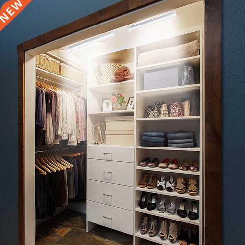 1/2/4 Pcs USB Under Cabinet Lights Closet Drawer Cupboard La