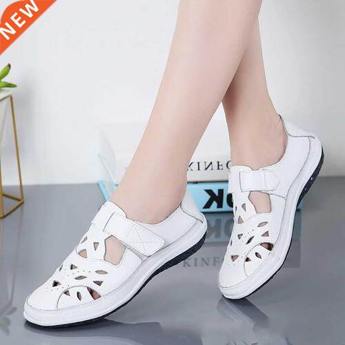 Women's Sandals Summer Genune Leather Handmade Lades Sho
