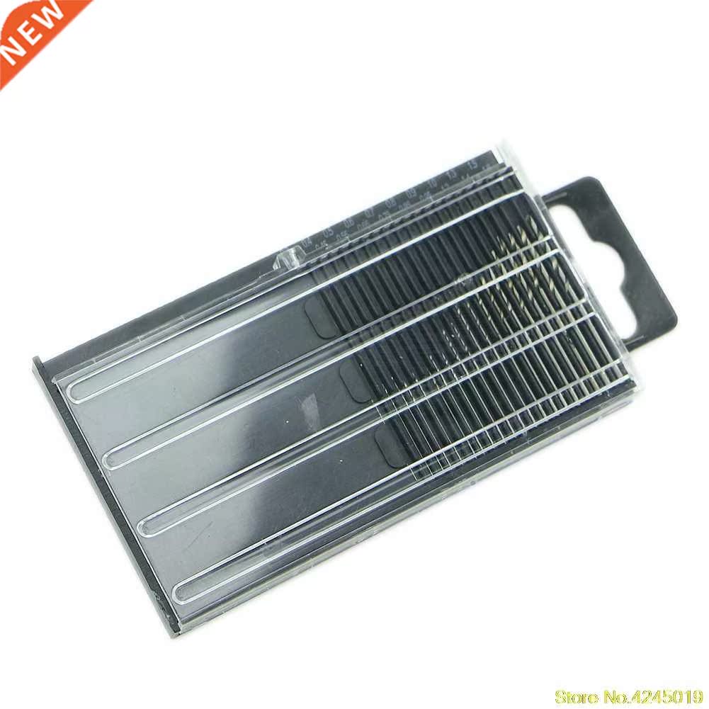 20Pcs Mini Tiny Micro HSS Twist Drill Bit Set 0.3mm-1.6mm Mo