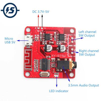 Bluetooth Audio Receiver Amplifier Board 4.2 MP Lossless De