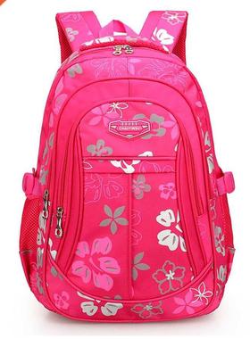 Girls Backpack Children Big Capacity School Bags Kids Printe