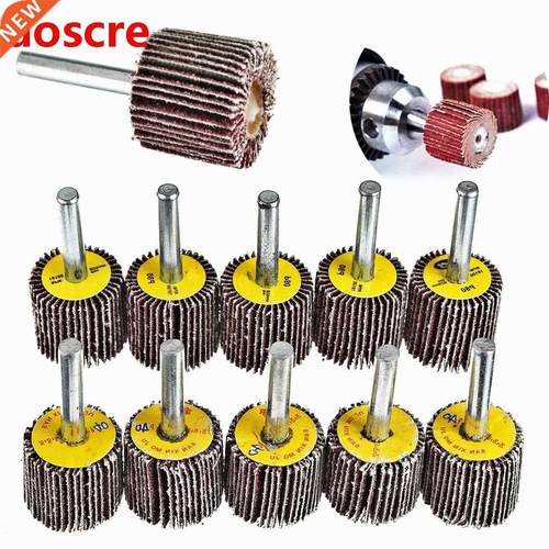 25pcs 40mm 40+80 Grit Sanding Flap Disc Grinding Polish Whee