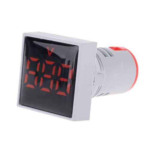 Digital Square Voltmeter AC 20-500V Volt Panel Meter Voltage