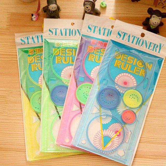 Spirograph Multifunctional Geometric Ruler Drafting Tools St