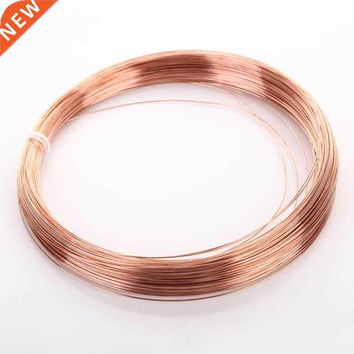 1Meter Copper Wire Red Copper Line Bare Wire Diameter 0.2/0.