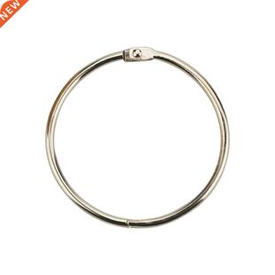 Book Binder Album 20pcs DIY Hoops Accessories Keychai Office