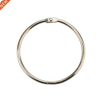 20pcs Office Hoops Book Binder Album Accessories DIY Keychai