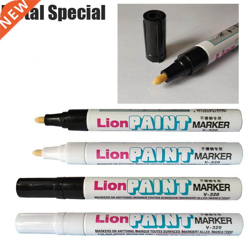 1piece LION V-20 Permanent Marker High Temperature Resistan