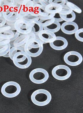 120Pcs Environment-friendly Trnsprent Silic Gel O Ring Ke