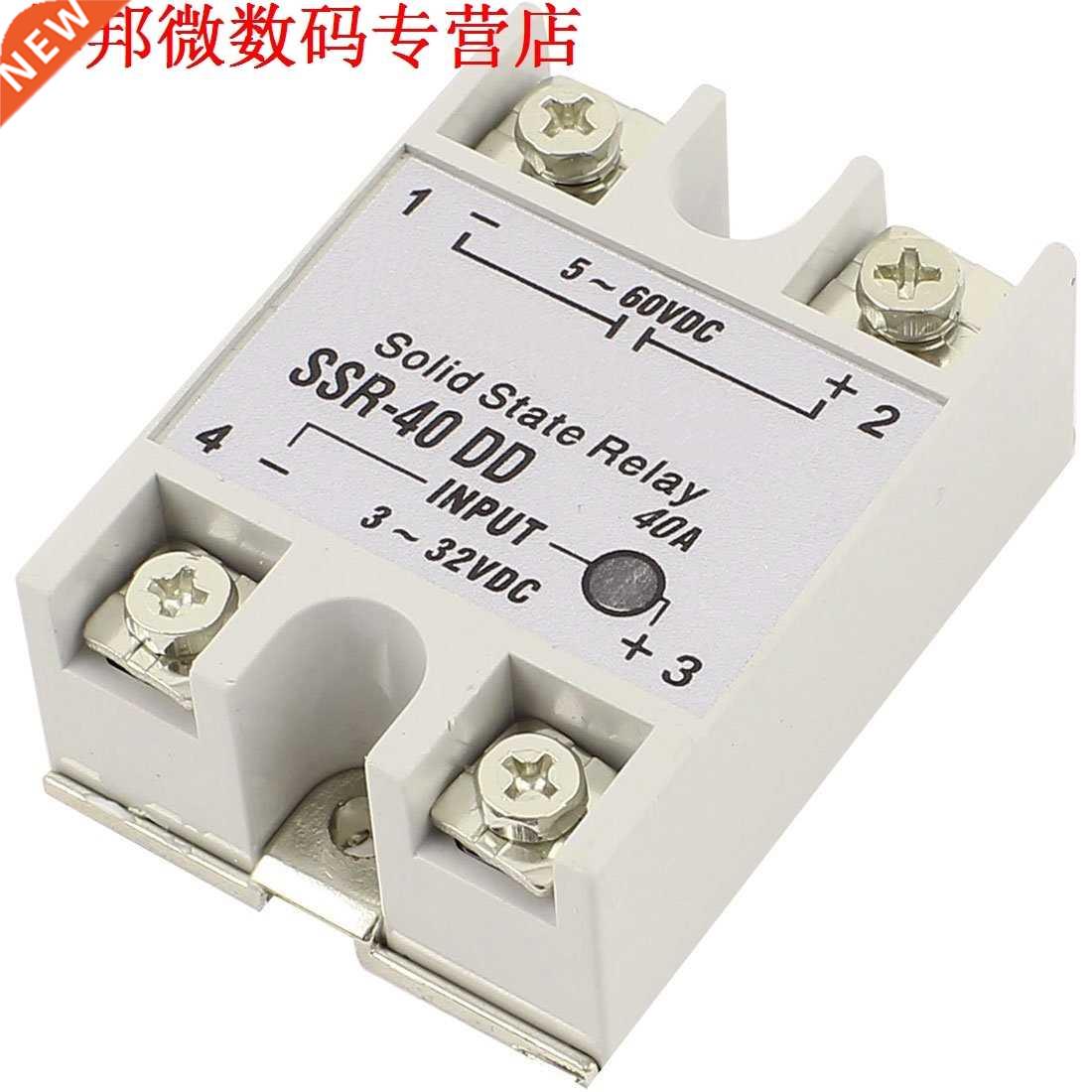 Eenfase Solid State Relais DC-DC SSR-40DD 40A DC-2V DC5-60