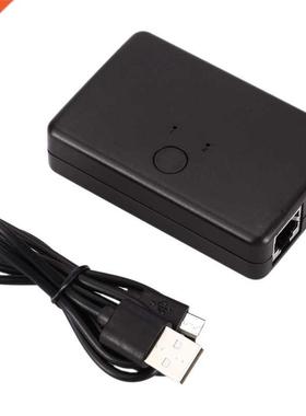 Mini 2 Port RJ45 Lan Hub Network Switch Box Computer Etherne