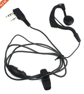 Two Radio Mic for Earphone Pin Way Ear Kenwood Hanger