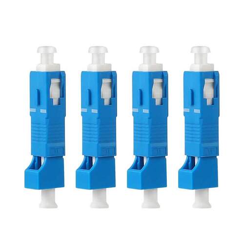 4 Pack Single Mode 9/125Um SC/UPC Male to LC/UPC Female Hybr