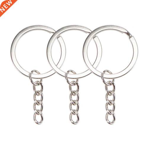 Split Key Ring with Chain mm Open Jump Connector 适用于 Lany