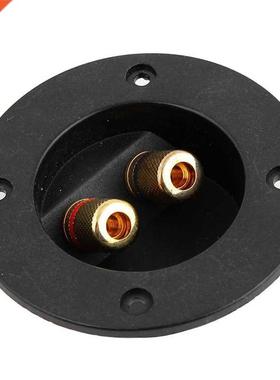 Speaker round cup 2 terminals clamp cutting board 74 mm dia