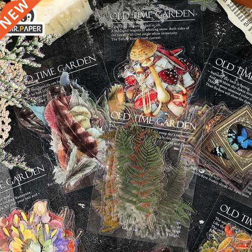 Mr.paper 40 Pcs 6 Desgns Butterfly Deco Dary Stcker Scra