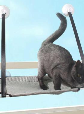 Sunny Single Layer Cat Hammock Window Mounted Pet Seats Brea