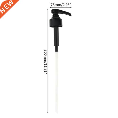 4 Pcs Dispenser Syrup Pump Black Liquid Dispenser for Monin