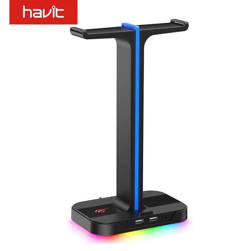 Havit Headphone Stand RGB Gaming Headset Standard Hder wi