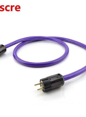 Audiophile Power Cord with P-079E/C-079 plated gold EU power