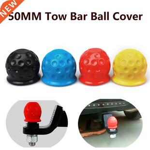 4 Colors Universal 50MM Tow Bar Ball Cover Cap Trailer Ball
